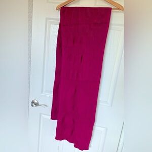 Lululemon Pink Knit Scarf